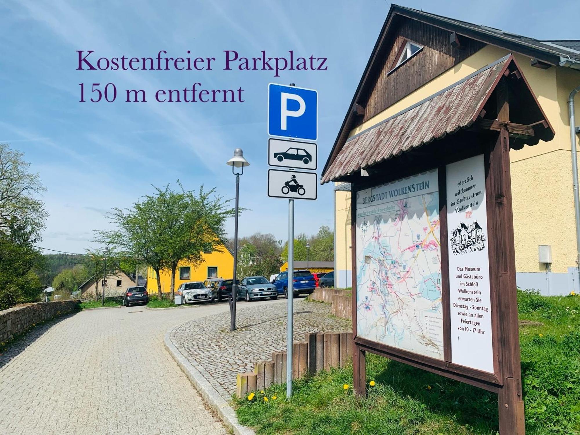 Am Schloss Wolkenstein, 75m2, 2br, Babybett